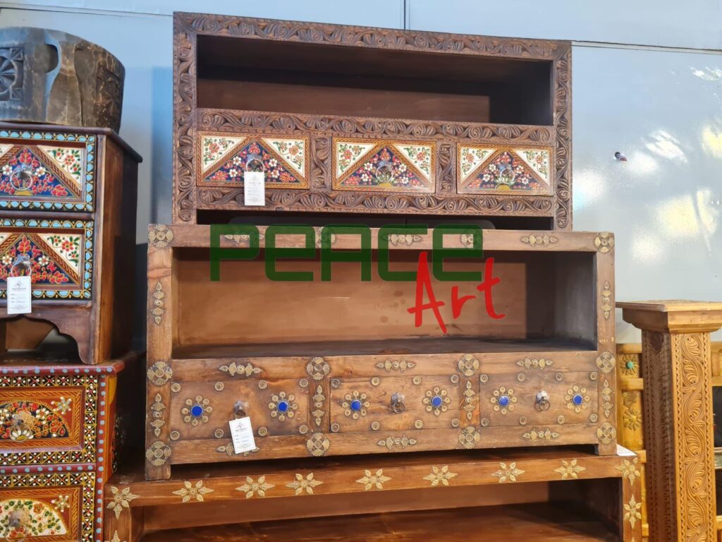 WoodenTv Trolley (54 inches wid, 21 height inches)