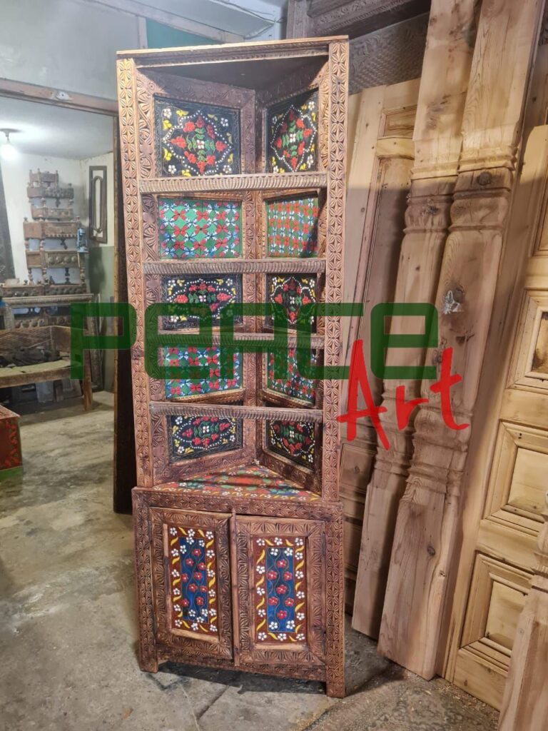 WoodenBookRackCabinet (30 inches width, 85 inches height)